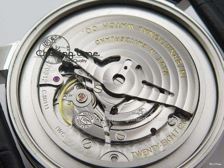 MIROTIME 0307 Affordable Ingeniuer St.Laurens SS Brown Dial MK 1:1 Best Edition On Black Leather Strap A 7365